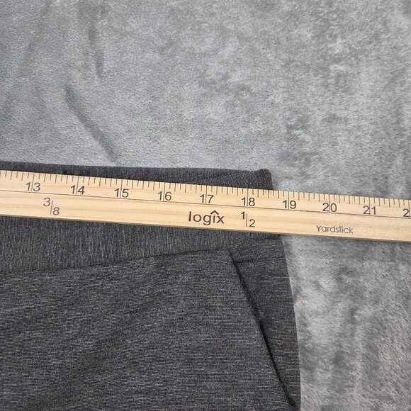 Talbots Pants Womens 1X Gray Ankle Cropped Career Stretch Trousers NEW - Picture 6 of 8